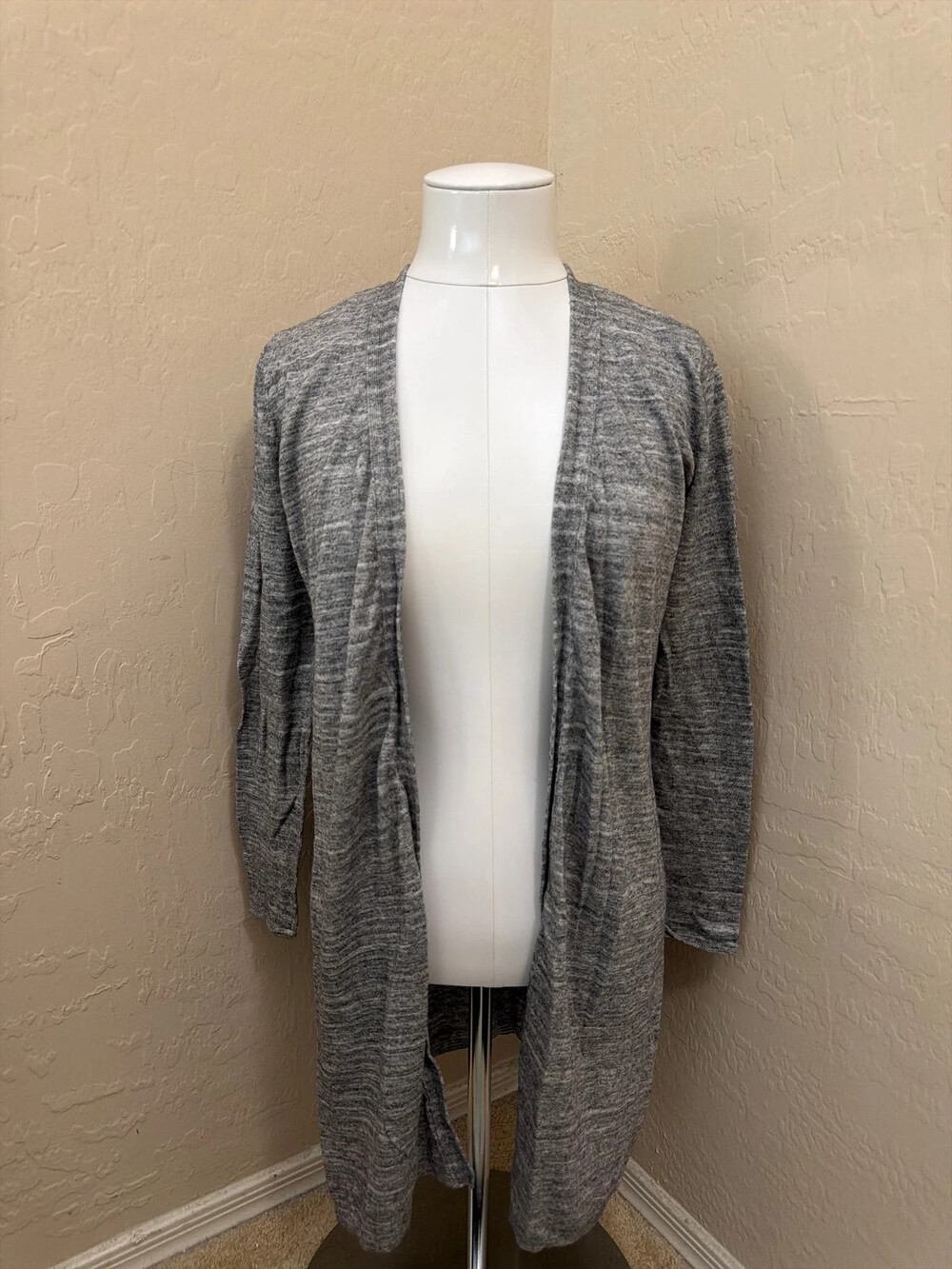 Calvin Klein gray light long sweater, One Size